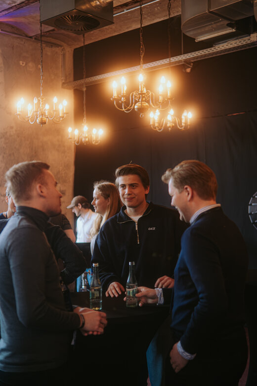 Impressionen der ersten Playmaker Stage by WHU im Event Theater Schwanenhöfe in Düsseldorf.