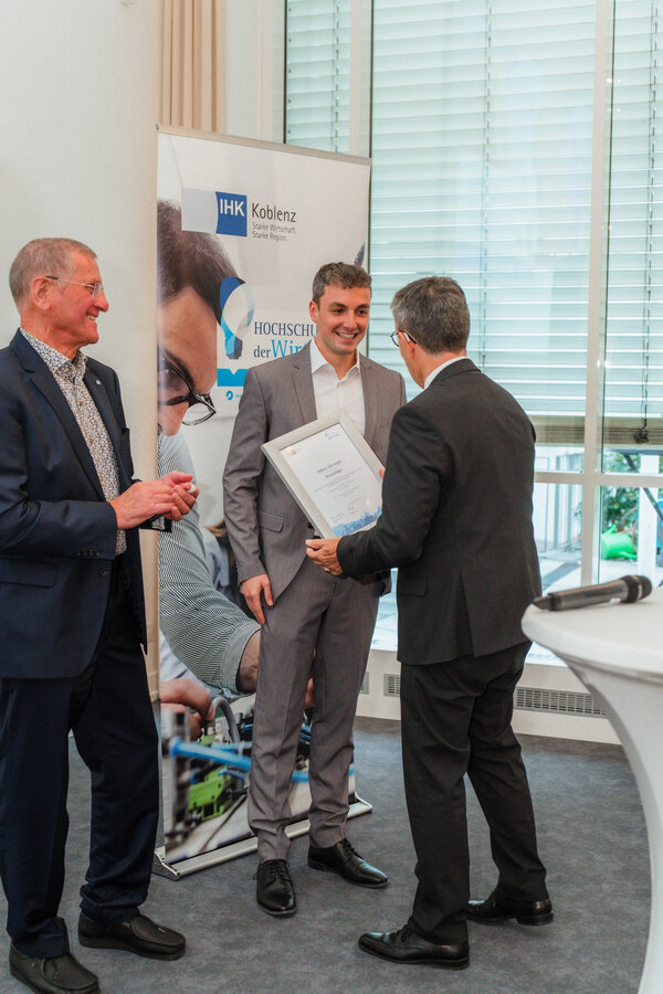 IHK Hochschulpreis der Wirtschaft 2025 geht an WHU-Student