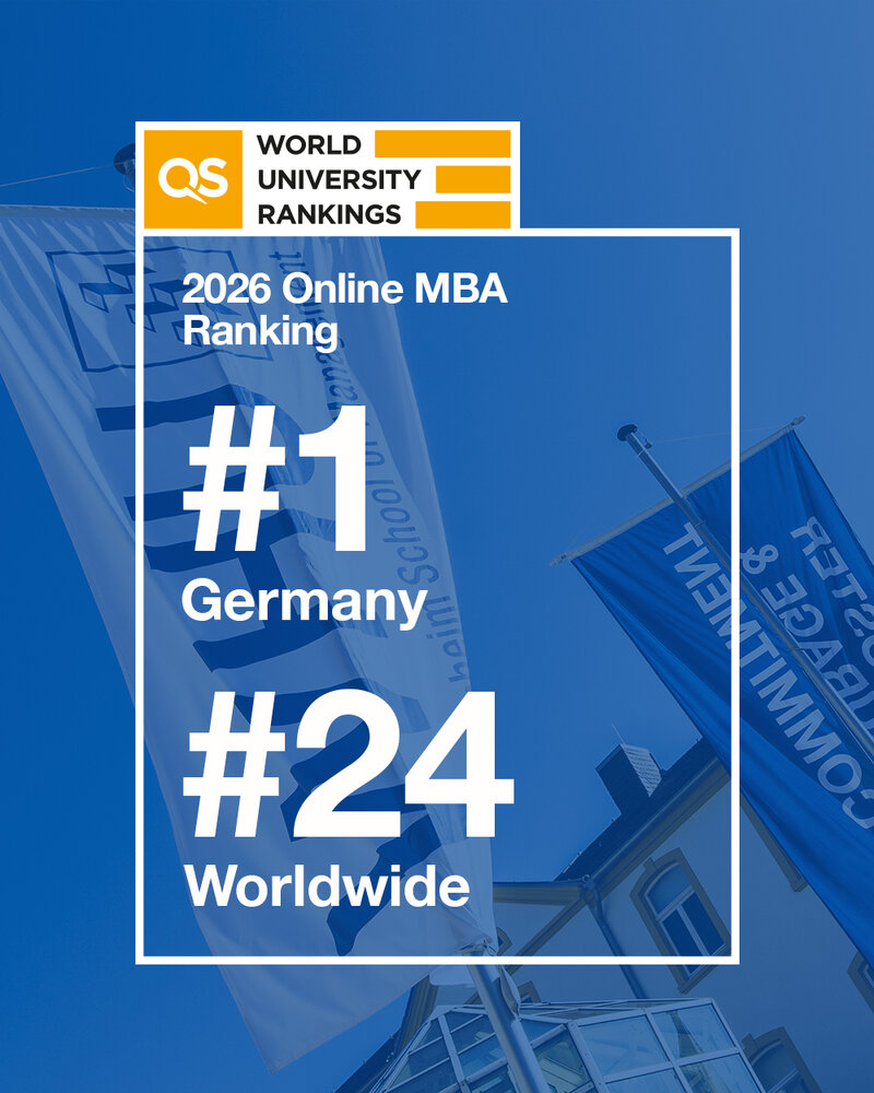 QS Ranking: WHU’s Global Online MBA Remains #1 in Germany