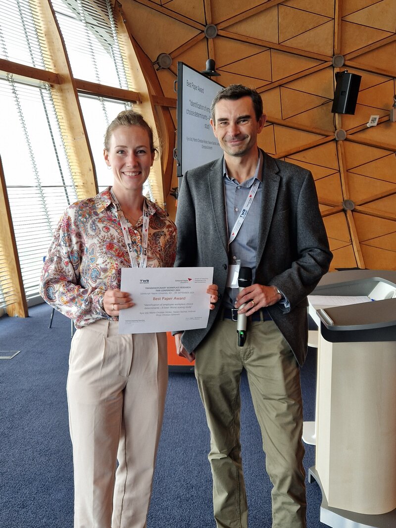 WHU’s Chair of Digital Marketing Receives Best Paper Award