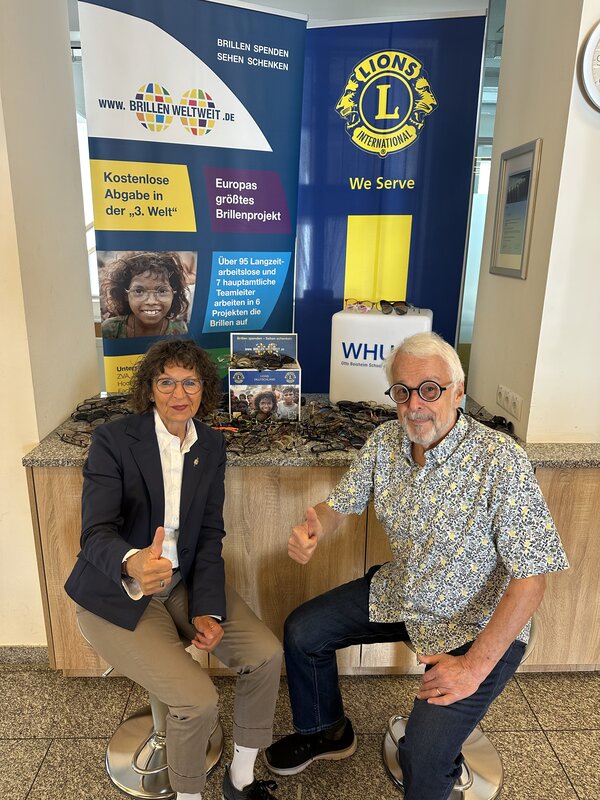 Campus Lions Club Vallendar WHU Donates 350 Eyeglasses to People in Need Around the World