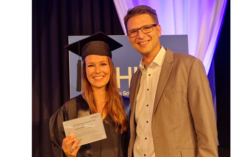 Masterarbeit mit In Praxi Outstanding Thesis Award ausgezeichnet