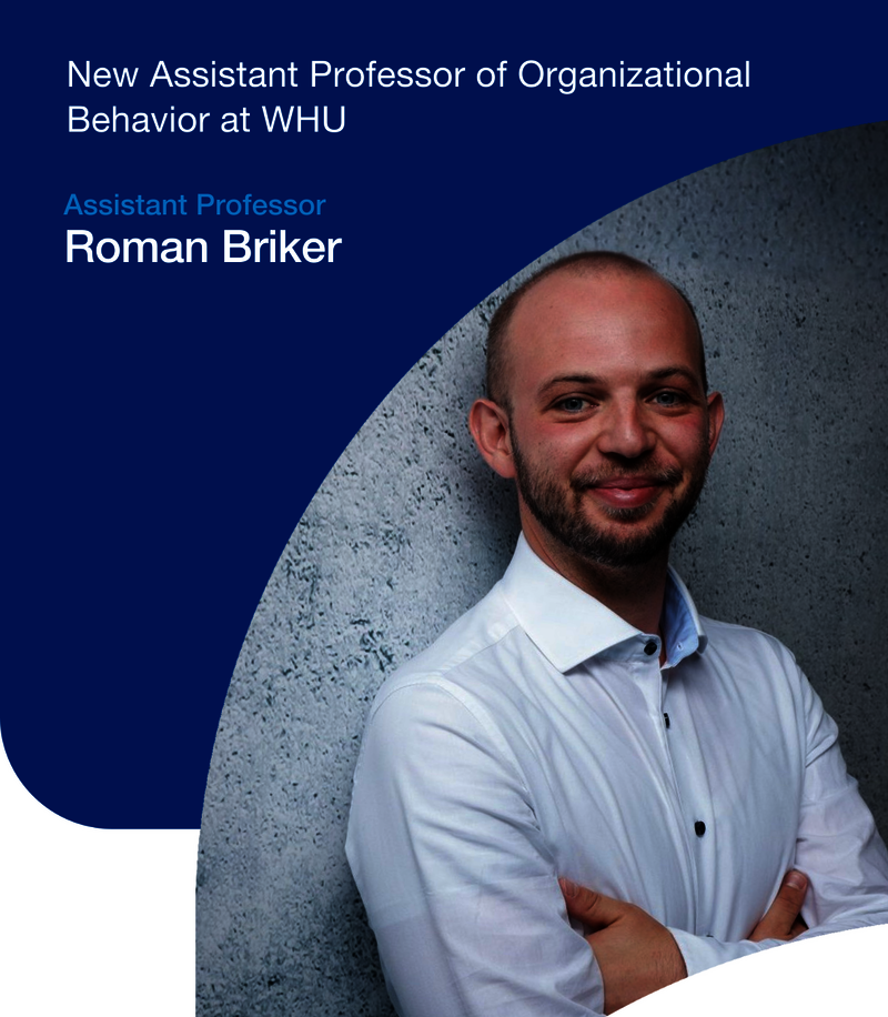 New Assistant Professor of Organizational Behavior