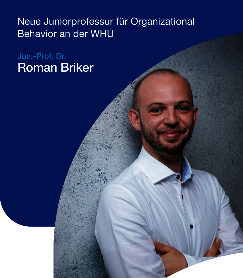 Neue Juniorprofessur für Organizational Behavior