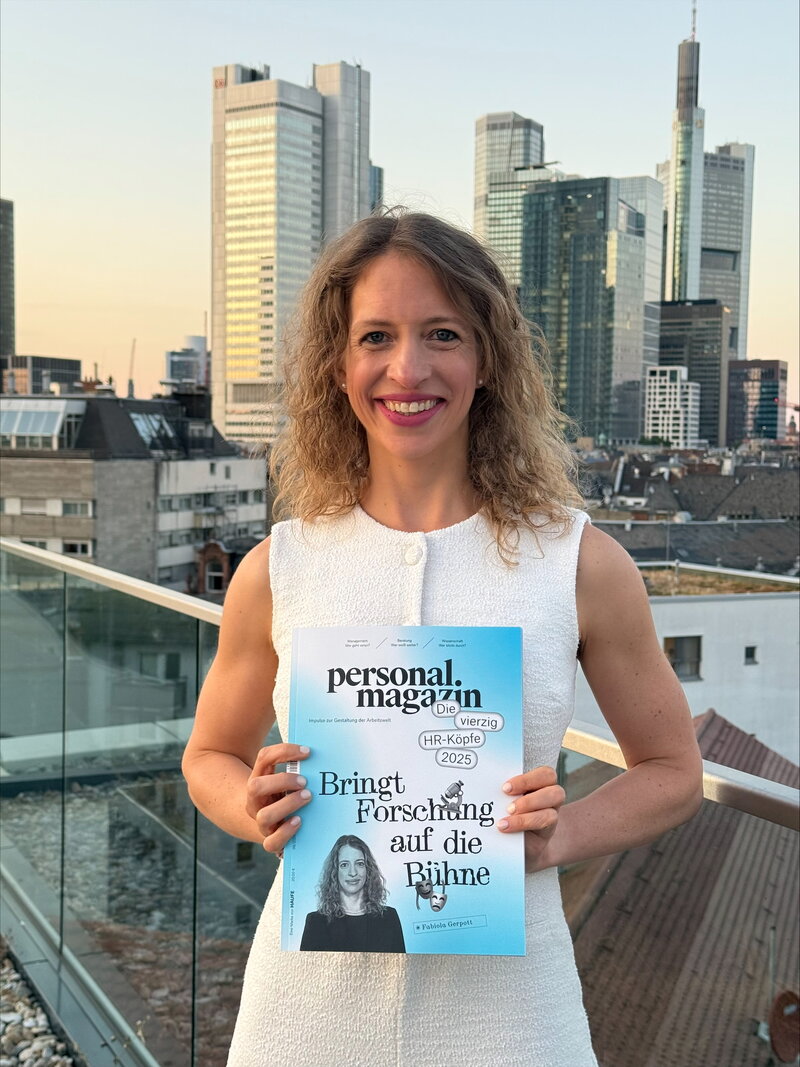 Professor Fabiola Gerpott Twice Honored in German Media