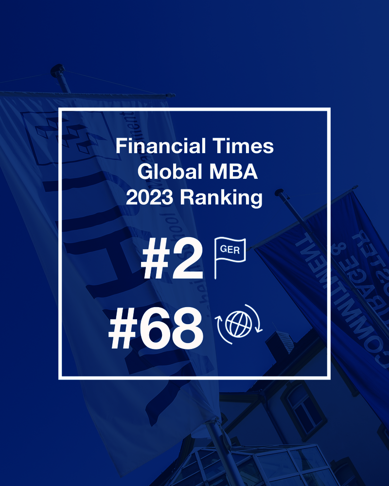 WHU’s Full-Time MBA Program One of Germany’s Best