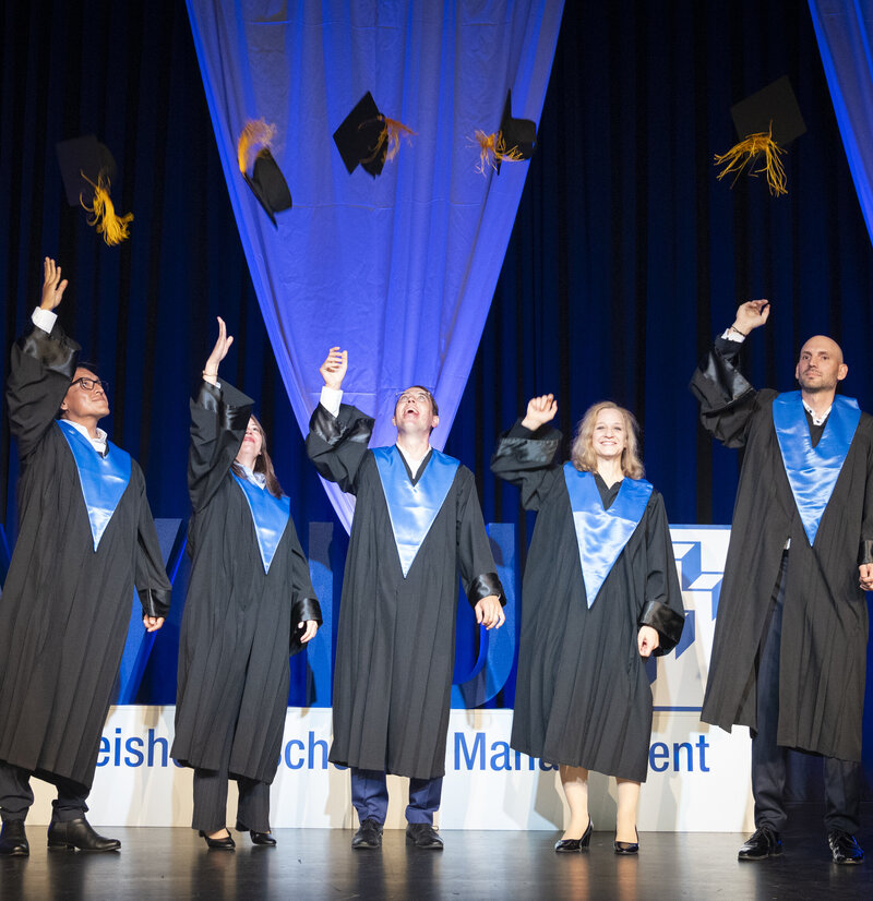 All Smiles at the Graduation Ceremony for WHU’s 2025 Cohort