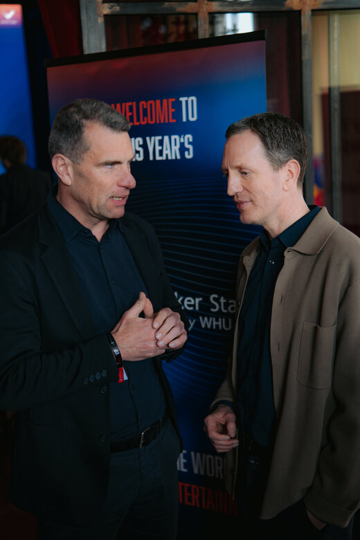 Impressionen der ersten Playmaker Stage by WHU im Event Theater Schwanenhöfe in Düsseldorf.