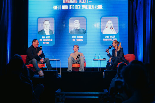 Impressionen der ersten Playmaker Stage by WHU im Event Theater Schwanenhöfe in Düsseldorf.