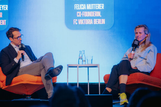 Impressionen der ersten Playmaker Stage by WHU im Event Theater Schwanenhöfe in Düsseldorf.